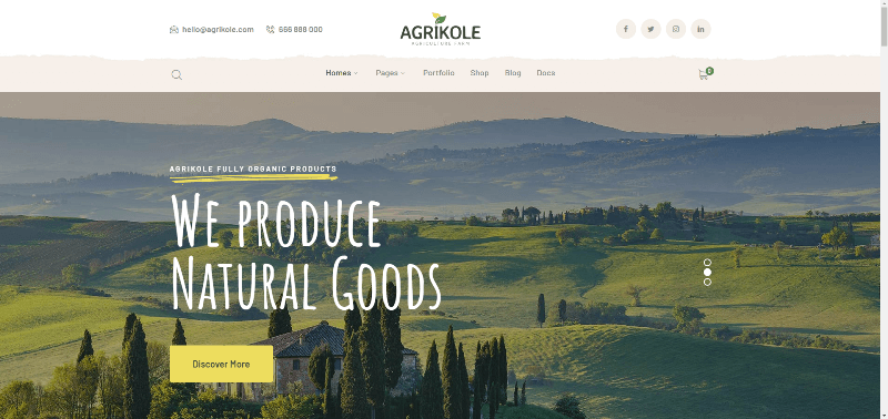 Best Farming Wordpress Themes Bylancer